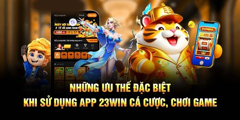 Cài đặt app giải trí 23WIN chơi game trực tuyến mọi lúc